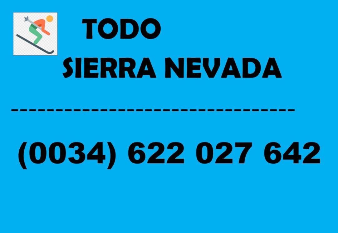 Todosierranevada Zona Baja - Edificio Alhambra - Junto A Los Telecabinas Sierra Nevada Exteriér fotografie
